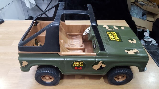 action man jeep 1990s